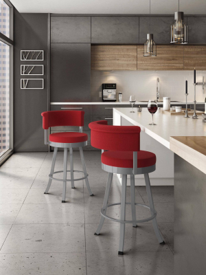 Americo Swivel Counter Height Barstool - Amisco