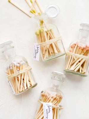 Apothecary Jar Safety Matches