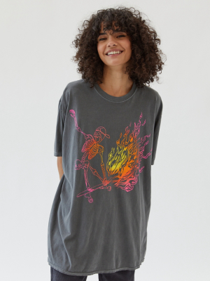 Project Social T Hot Skater Oversized Tee