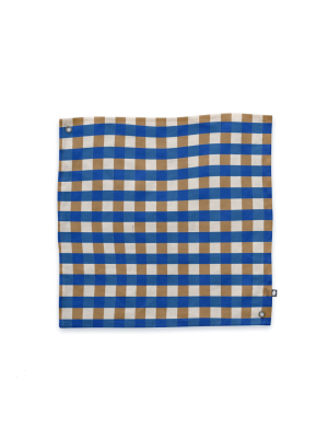 Oeuf Blue Sky Gingham Bandana