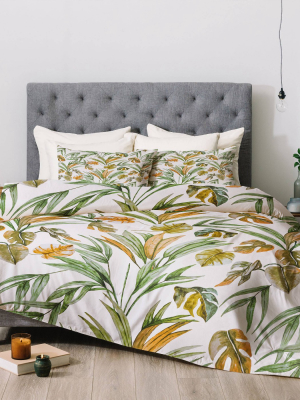 Marta Barragan Camarasa Sweet Tropical Botany Comforter Set - Deny Designs