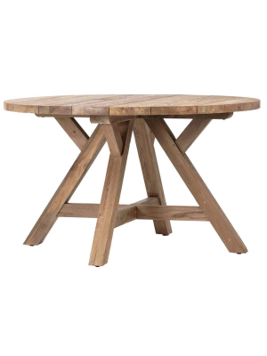 Lyndon Leigh Outdoor Laming Round Dining Table