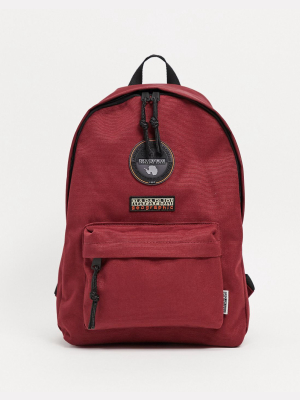 Napapijri Voyage Mini 2 Backpack In Burgundy