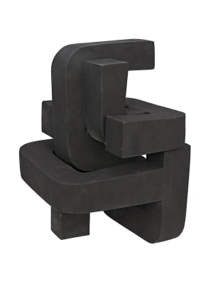 Noir Curz Fiber Cement Sculpture