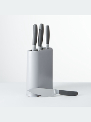 Berghoff ® Grey Leo 6-piece Stainless Steel Knife Block Set