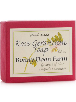 Rose Geranium Soap Bar