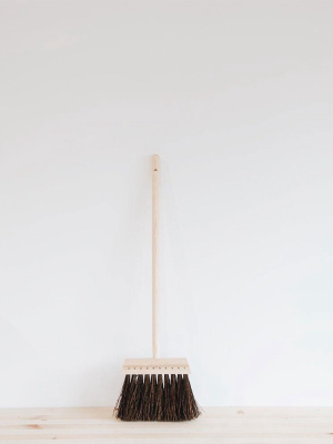 Wood Broom - Short