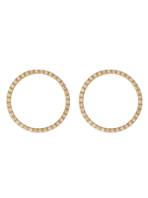 Mini Ceremony Circle Studs Y-chd