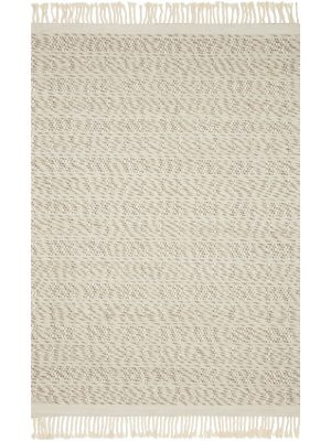 Myra White Natural Rug