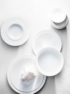 Bahia White Dinner Plates Set Of 4