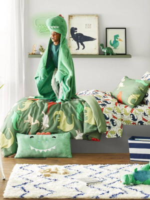 Dino Figural Pillow - Pillowfort™