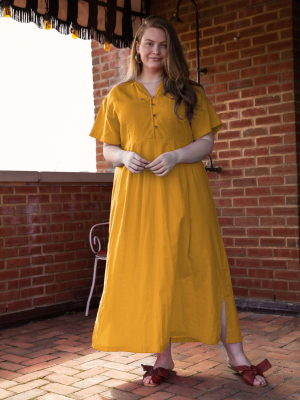 Canary Iris Dress