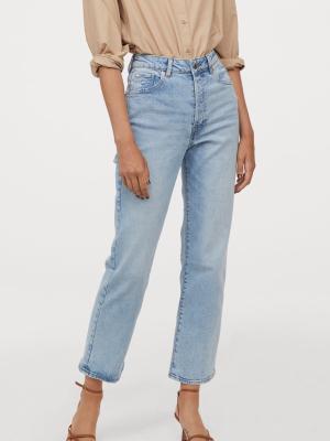 Vintage Straight High Jeans