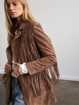 Marlboro Fringe Blazer