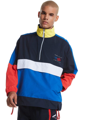 Colorblock Popover Jacket