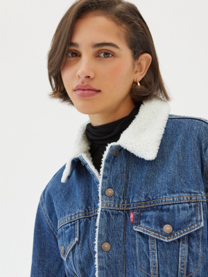 Levis's Ex-boyfriend Sherpa Trucker Jacket