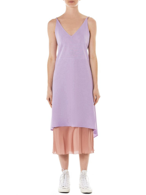 Knit Lounge Dress (s18-333-lavender)