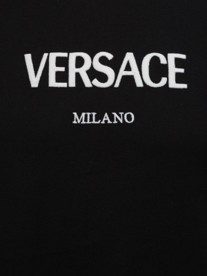 Versace Logo Printed T-shirt