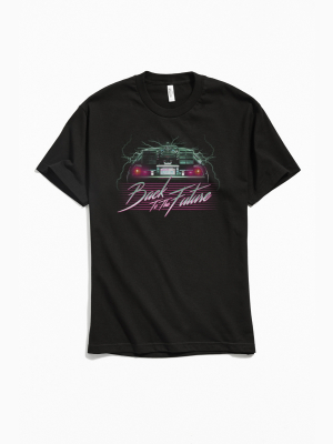 Back To The Future Delorean Tee