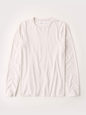 Long-sleeve Pocket Tee