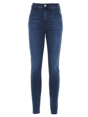 J Brand Alana High Rise Cropped Skinny Jeans