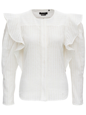 Isabel Marant Getylia Ruffle Shirt