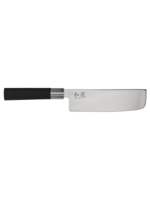 Kai Usa Wasabi Nakiri Knife Black