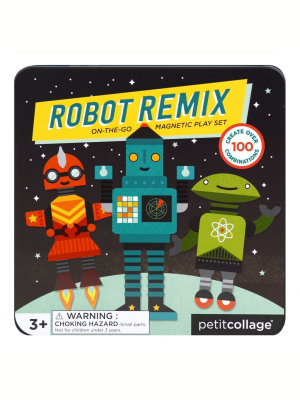 Magnetic Play Set Robot Remix