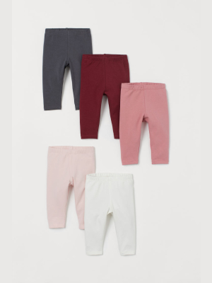 5-pack Jersey Leggings