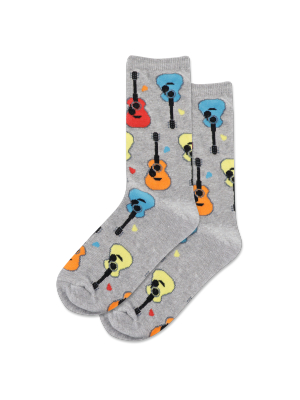 Kid's Guitars Crew Socks