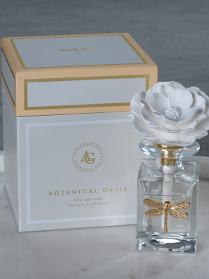 Botanical Oasis Porcelain Diffuser