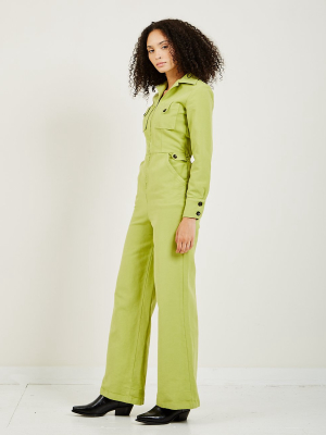 Dolores Jumpsuit Lime