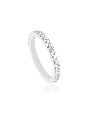 Diamond White Gold Eternity Ring