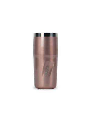 Ecovessel 16oz Metro Insulated Stainless Steel Tumbler And Travel Mug - Rose Gold