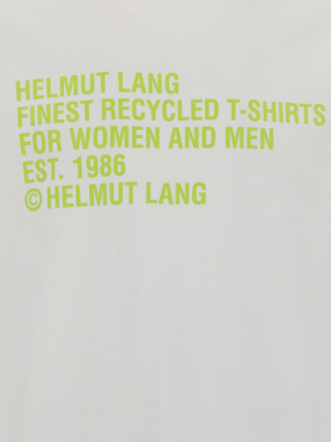 Helmut Lang Recycled Jersey T-shirt