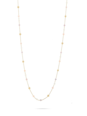 Marco Bicego® Africa Pearl Collection 18k Yellow Gold And Pearl Long Necklace