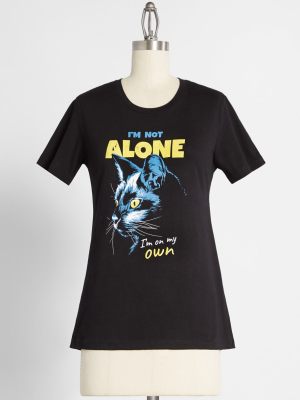 Never Alone Graphic Tee