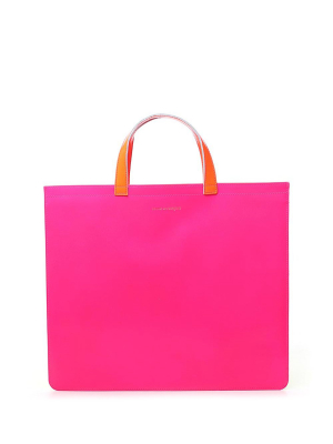 Comme Des Garçons Wallet Super Fluorescent Tote Bag