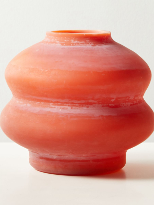 Solace Glass Terracotta Vase