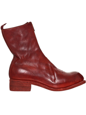 Pl2 Horse Leather Boot (pl2-horse-fg-red)