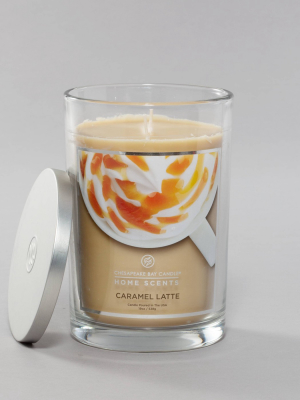 Jar Candle Caramel Latte - Home Scents By Chesapeake Bay Candles