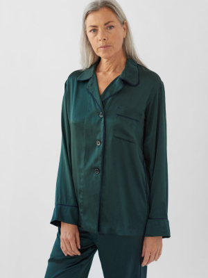 Kate Pajama Top Phthalo