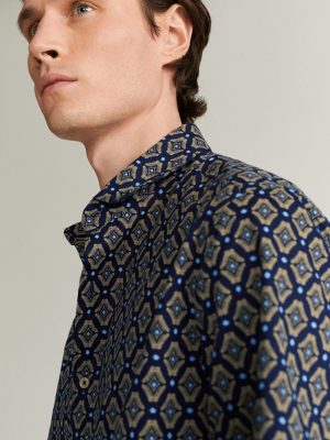 Slim-fit Printed Shirt