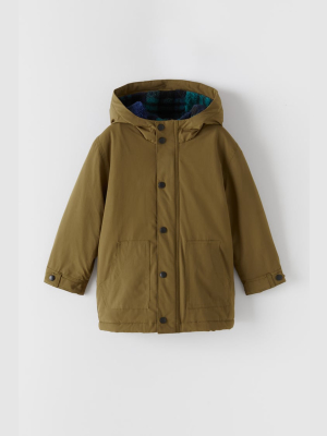 Fleece Lined Parka