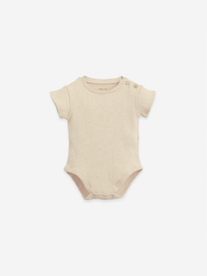 Short Sleeve Rib Bodysuit | Play Up