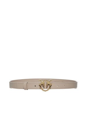 Pinko High-waist Narrow Love Birds Belt