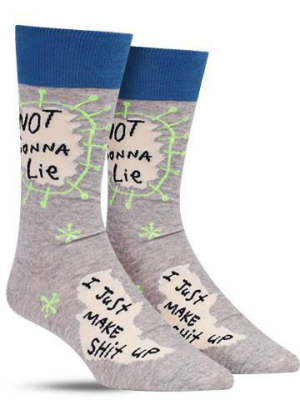 Not Gonna Lie Socks | Mens