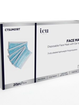Icu Non Medical Face Mask 20ct