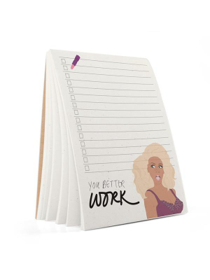 Ru Paul Notepad