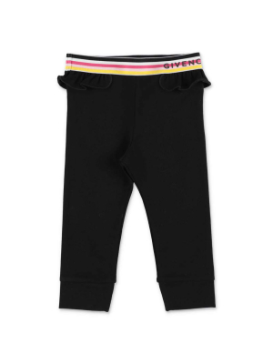 Givenchy Kids Logo Waistband Pants